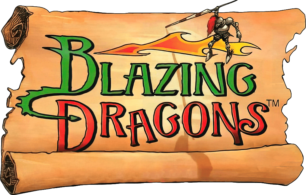 Blazing Dragons логотип